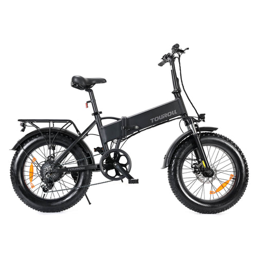 TOUROLL S1 Fat Tyre Electric Bike-Electric Scooters London