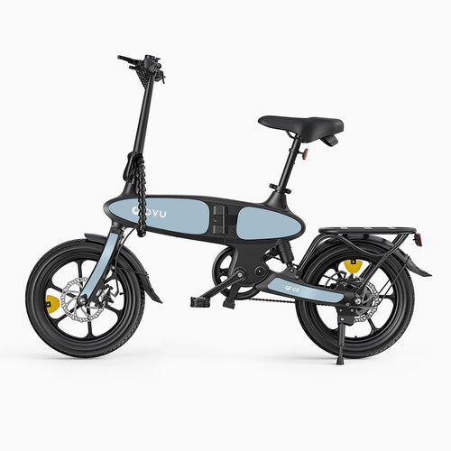 DYU C2 16-Inch Full Folding Electric Bike-Electric Scooters London