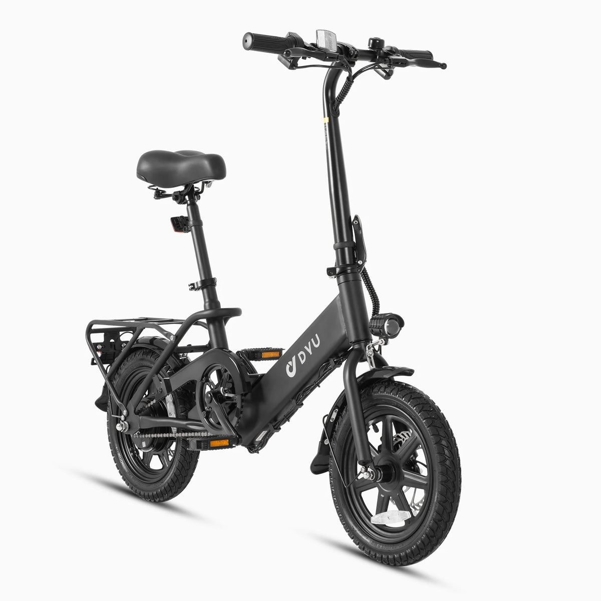 DYU C3 14-Inch Folding Electric Bike-Electric Scooters London