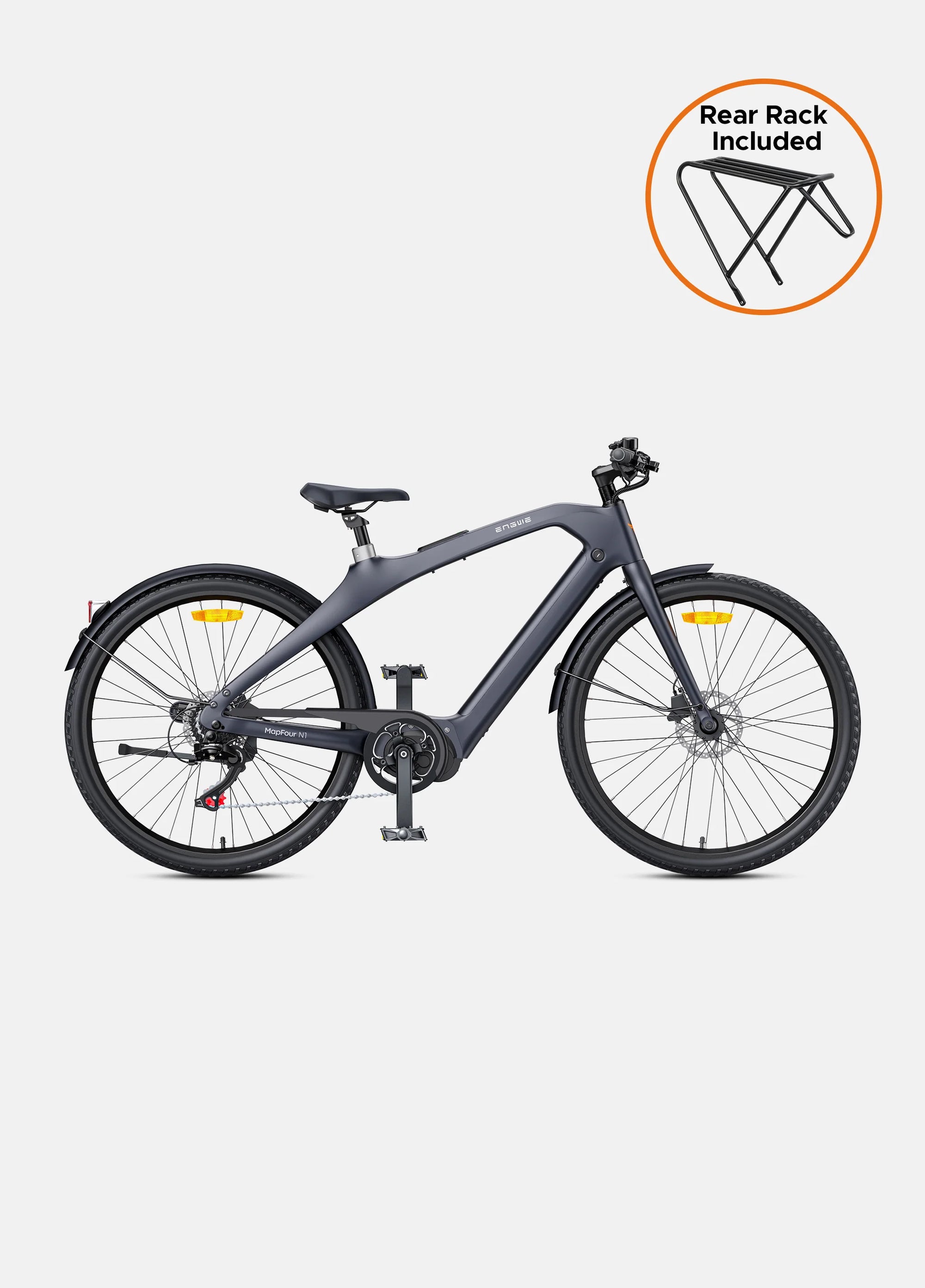 ENGWE MAPFOUR N1 PRO Ultra-Lightweight Carbon Fibre City E-Bike-Electric Scooters London