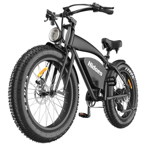 Hidoes® B3 -1200W Retro Vintage Fat Tyre Electric Bike-Electric Scooters London