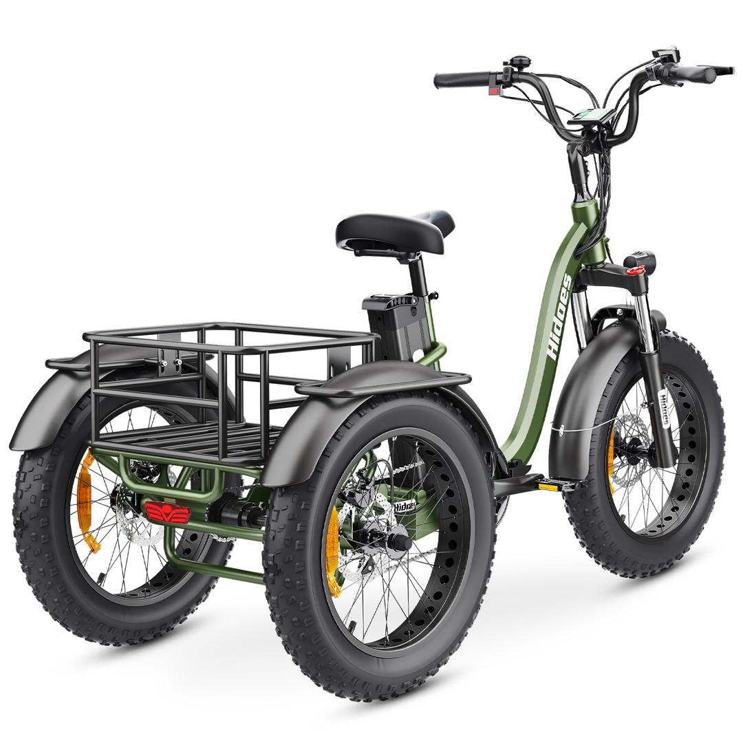 Hidoes® ET1 Folding Electric Cargo Trike-Electric Scooters London