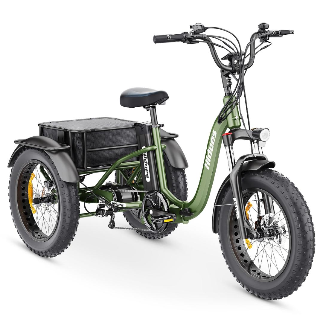 Hidoes® ET1 Folding Electric Cargo Trike-Electric Scooters London