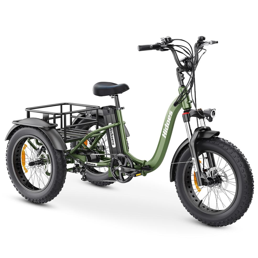 Hidoes® ET1 Folding Electric Cargo Trike-Electric Scooters London