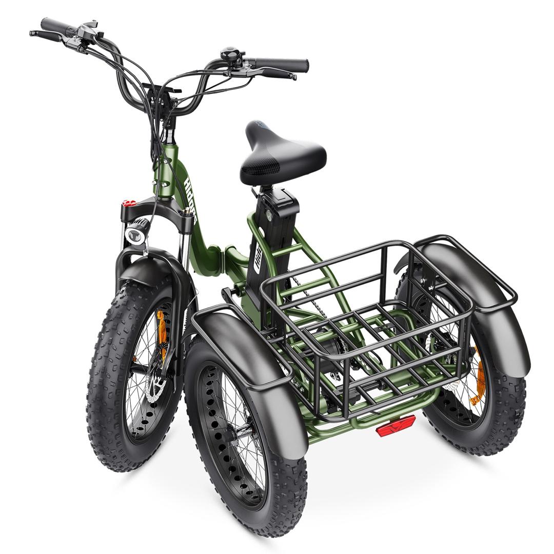 Hidoes® ET1 Folding Electric Cargo Trike-Electric Scooters London