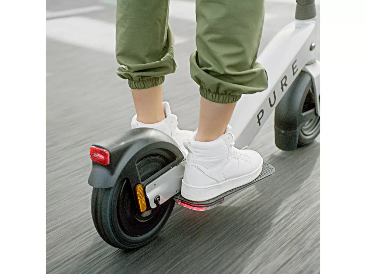 Pure Advance Flex Electric Scooter - Platinum Silver