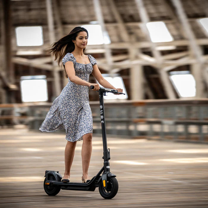 Pure Air⁴ Electric Scooter - Black-Electric Scooters London