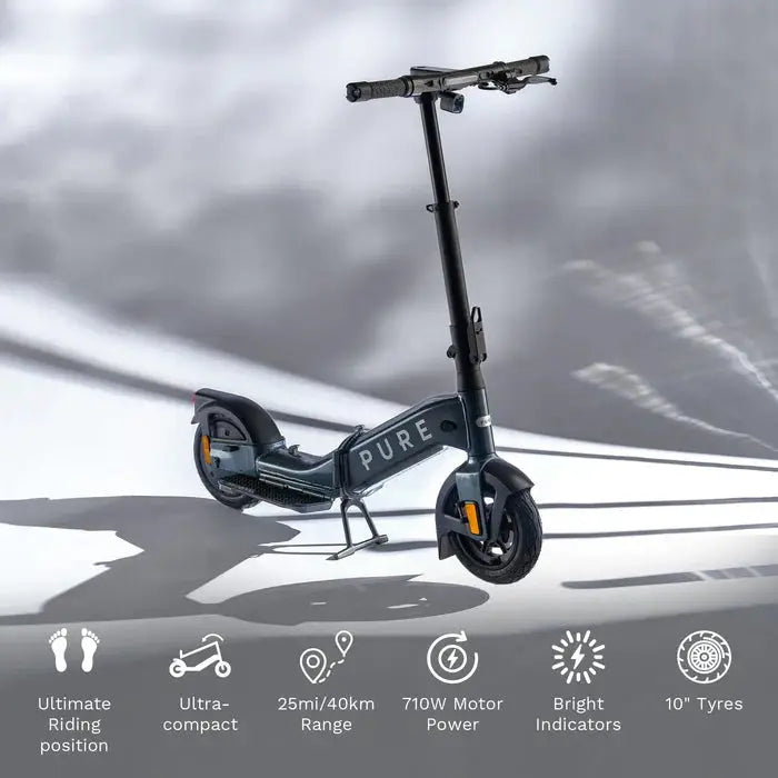 Pure Advance Flex Electric Scooter - Mercury Grey