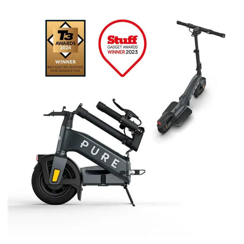 Pure Advance Flex Electric Scooter - Grey