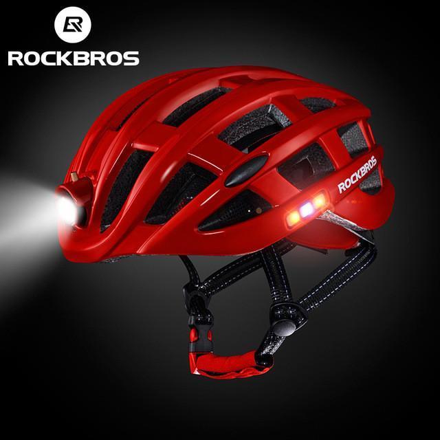 ROCKBROS Cycling Helmet with Integrated Lights Electric Scooters London